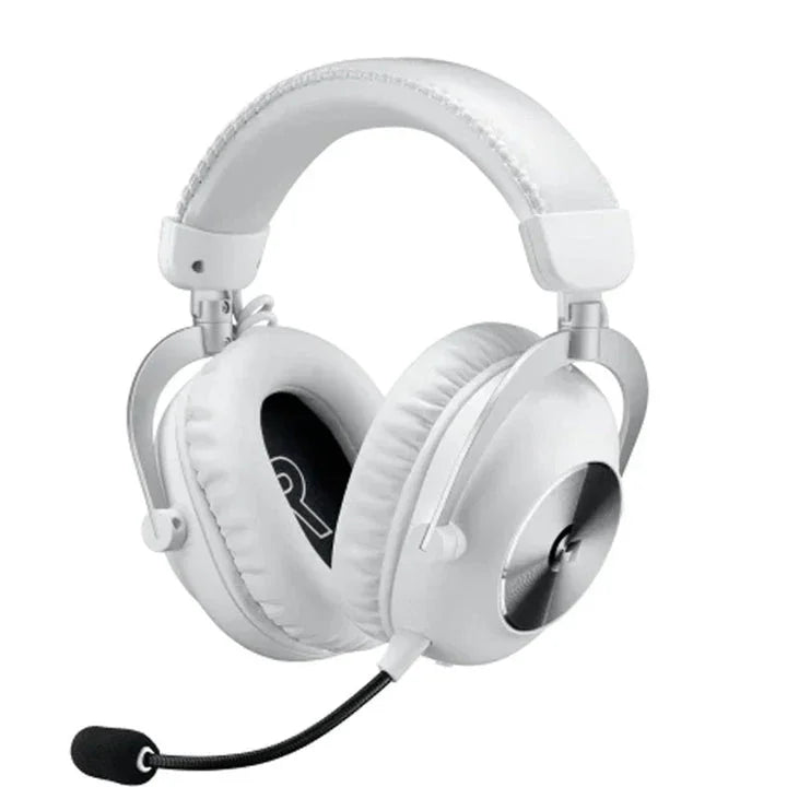 Logitech Pro X 2 Lightspeed Wireless/Bluetooth Gaming Headset - White - Tashqila Logitech Pro X 2 Lightspeed Wireless/Bluetooth Gaming Headset - White - Tashqila